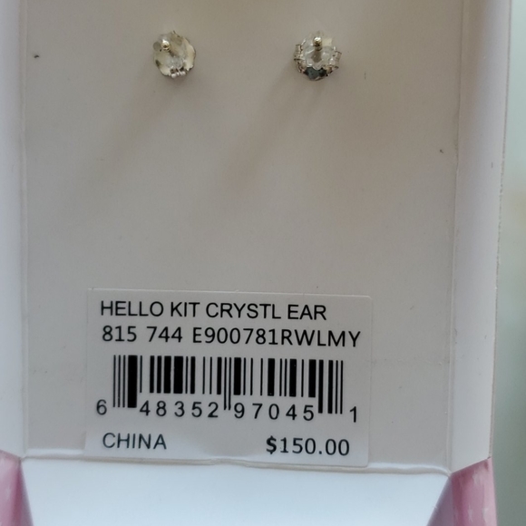 Brand new Hello Kitty Earring set - Picture 3 of 4